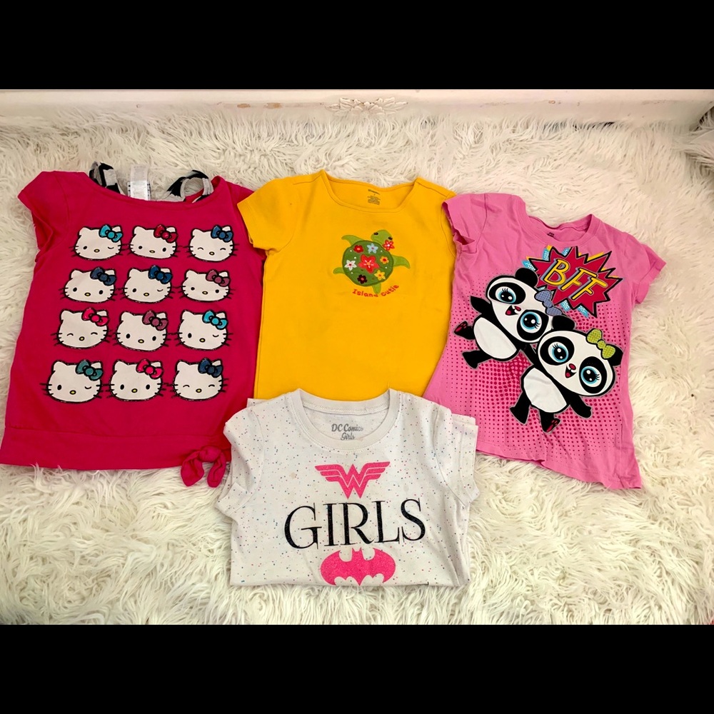 Girl tops lot size 6/7
